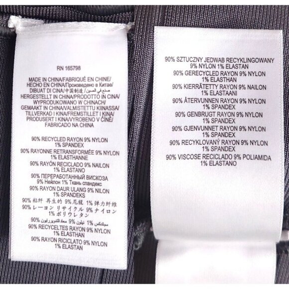 Herve Leger Recycled Rayon Midi Dress Size XS Womens Gray $630 - Picture 13 of 16